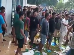 Duduk Perkara Lokasi Vaksinasi Corona di Aceh Diacak-acak Warga