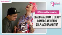 4 Tahun Menunda, Claudia Adinda & Derby Romero Akhirnya Siap Jadi Orang Tua