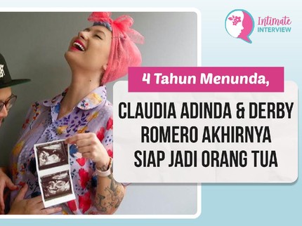 4 Tahun Menunda, Claudia Adinda & Derby Romero Akhirnya Siap Jadi Orang Tua