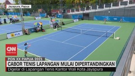 VIDEO: Cabor Tenis Lapangan Mulai Dipertandingkan
