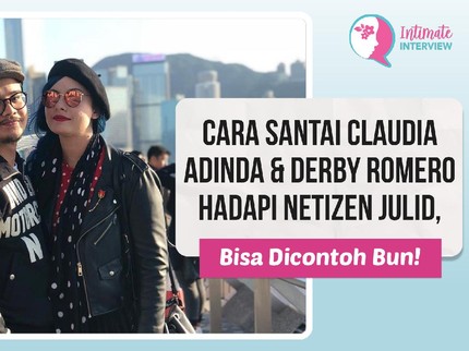 Cara Santai Claudia Adinda & Derby Romero Hadapi Netizen Julid, Bisa Dicontoh Bun!
