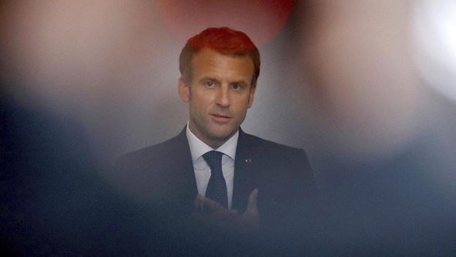 Pemimpin Eropa Ucapkan Selamat Atas Terpilihnya Lagi Macron di Prancis - CNN Indonesia