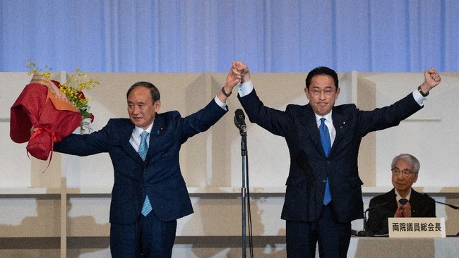FOTO: Sosok Fumio Kishida, Eks Menlu Bakal PM Baru Jepang