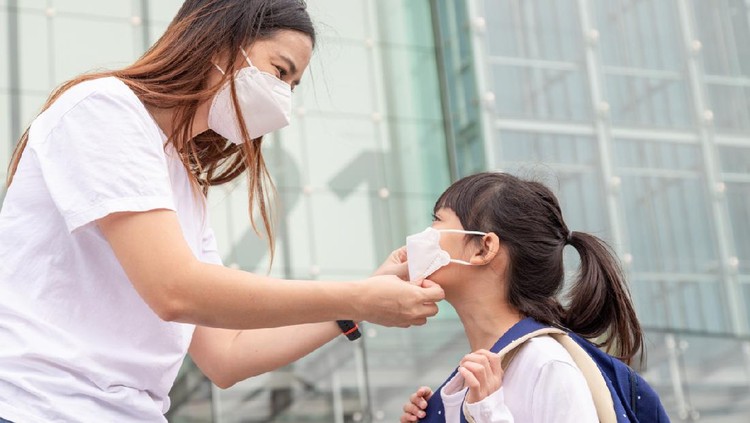 Ilustrasi sekolah tatap muka atau PTM Ilustrasi sekolah tatap muka atau PTM