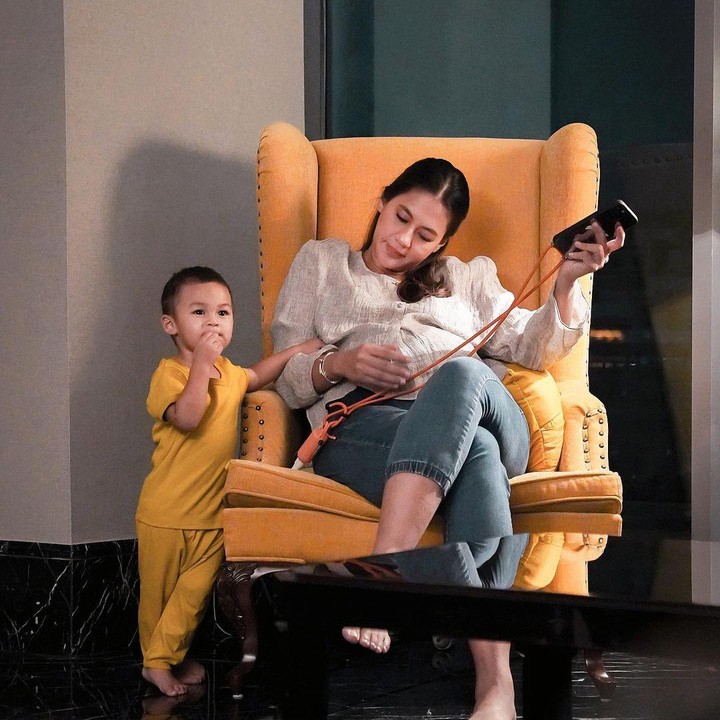 <p>Sebentar lagi, putra pertama Baim Wong dan Paula Vanhoeven, yakni Kiano Tiger Wong akan menjadi kakak, Bunda. (Foto: Instagram @paula_verhoeven)</p>