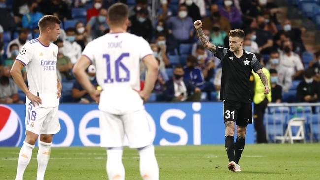 Tim debutan Sheriff Tiraspol membuat kejutan dengan mengalahkan Real Madrid dalam laga lanjutan Liga Champions.
