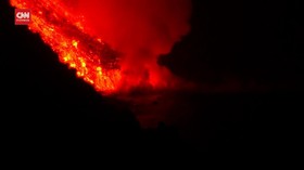 VIDEO: Lava Cumbre Vieja Sampai di Laut, Picu Awan Beracun