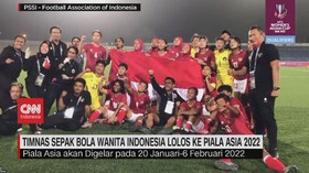 VIDEO: Timnas Sepak Bola Wanita Indonesia Lolos ke Piala Asia