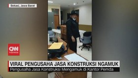 VIDEO: Viral Pengusaha Jasa Konstruksi Ngamuk