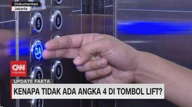 VIDEO: Benarkah Tidak Ada Angka 4 dalam Lift Gedung?