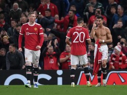 CR7 Bikin Usain Bolt dan Sir Alex Penuh Senyum Tinggalkan Old Trafford