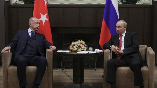 Erdogan menganggap pemerintahan Presiden Rusia Vladimir Putin tidak bijak jika benar-benar melancarkan serangan terhadap Ukraina.