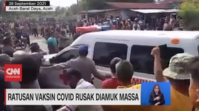 VIDEO: Ratusan Vaksin Covid Rusak Diamuk Massa
