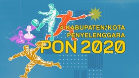 INFOGRAFIS: 4 Kabupaten/Kota Penyelenggara PON 2020