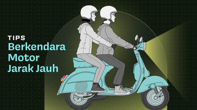 INFOGRAFIS: Tips Berkendara Motor Jarak Jauh