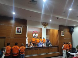 KPK Tetapkan 10 Anggota DPRD Muara Enim Jadi Tersangka Suap