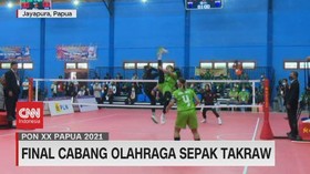 VIDEO: Final Cabang Olahraga Sepak Takraw & Judo di PON Papua