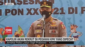 VIDEO: Kapolri Akan Rekrut 56 Pegawai KPK Yang Dipecat