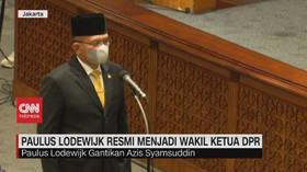 VIDEO: Paulus Lodewijk Resmi Menjadi Wakil Ketua DPR