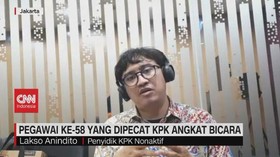 VIDEO: Pegawai Ke-58 yang Dipecat KPK, Angkat Bicara