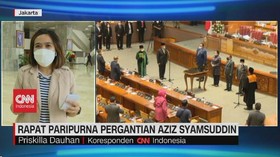 VIDEO: Rapat Paripurna Pergantian Aziz Syamsuddin