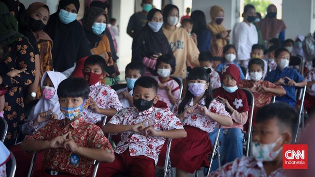 Vaksinasi Anak 6 11 Tahun Bakal Digelar Di Sekolah Masing Masing