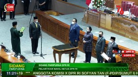 VIDEO: Paulus Lodewijk Dilantik Jadi Wakil Ketua DPR