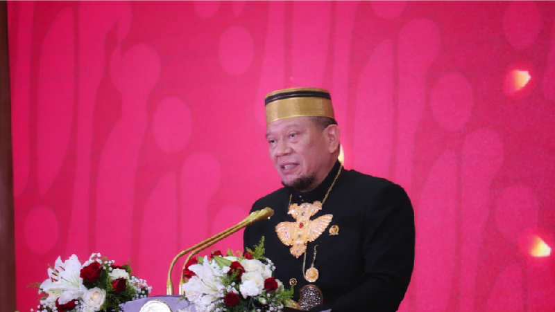 Ketua DPD RI AA LaNyalla Mahmud Mattalitti mengatakan Hari Ulang tahun (HUT) ke-17 DPD RI