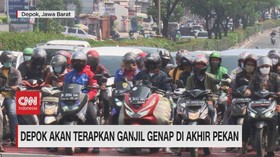 VIDEO: Depok Akan Terapkan Ganjil Genap di Akhir Pekan