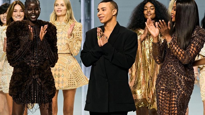 5 Fakta Menarik Fashion Show Balmain di Paris Fashion Week yang Heboh Banget, Ada 'Kejutan' dari Beyonce!