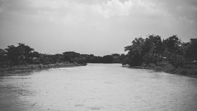 Sungai Cisadane Merah, Diduga Limbah Cucian Plastik Sosis