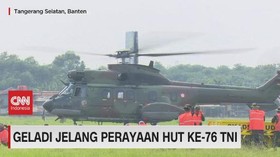 VIDEO: Geladi Jelang Perayaan HUT Ke-76 TNI
