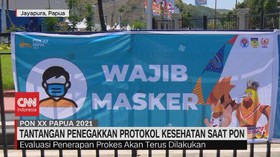 VIDEO: Tantangan Penegakkan Protokol Kesehatan Saat PON