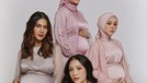 Pemotretan 4 Bumil Cantik Pamer Baby Bump&comma; Perut Lesti Kejora Disorot
