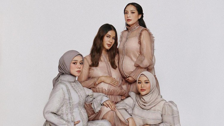 Pemotretan Gigi, Paula, Lesti, dan Aurel