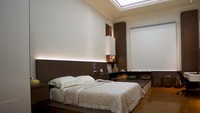 <p>Walaupun rumah bergaya klasik, justru kamar Dave memiliki desain modern dan minimalis. (Foto: YouTube Boy William)</p>