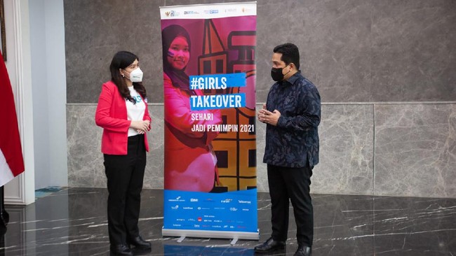 Menteri BUMN Erick Thohir memberikan dua tugas kepada Sharon Florencia selama menggantikan posisinya sebagai orang nomor 1 di Kementerian BUMN Kamis (30/9) ini.
