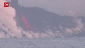 VIDEO: Lava Gunung Cumbre Vieja Sampai Ke Samudra Atlantik
