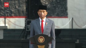 VIDEO: Jokowi Pimpin Upacara Hari Kesaktian Pancasila
