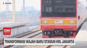 VIDEO: Transformasi Wajah Baru Stasiun KRL Jakarta