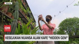 VIDEO: Kesejukan Nuansa Alam Kafe 'Hidden Gem'