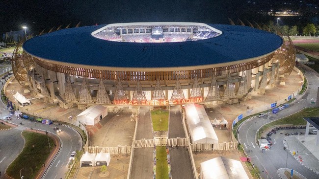 Upacara pembukaan PON Papua 2020 akan berlangsung di Stadion Lukas Enembe hari ini, Sabtu (2/10). Berikut susunan acara upacara pembukaan PON Papua.
