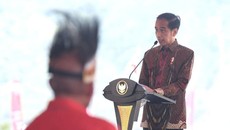 Jokowi Klaim Pemerintah Sudah Guyur Papua dengan Dana Rp1.036 T