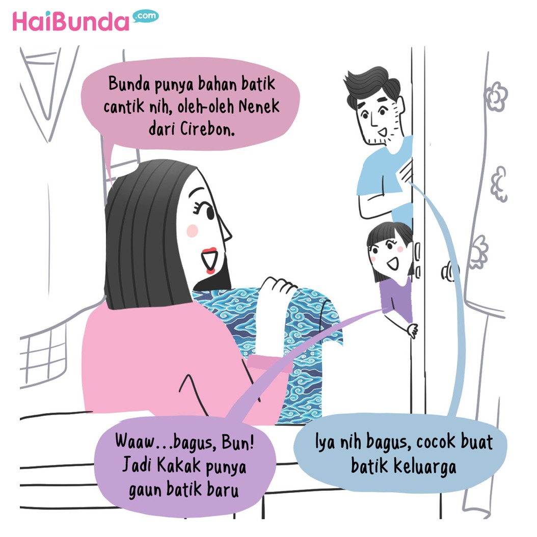 Komik Batik Cantik dari Bunda