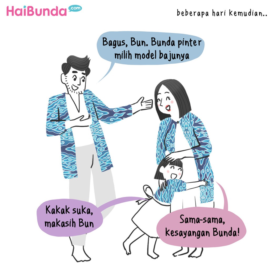 Komik Batik Cantik dari Bunda