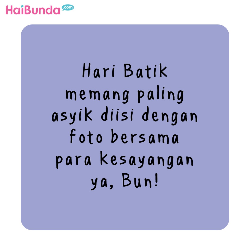 Komik Batik Cantik dari Bunda