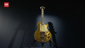 VIDEO: Gitar 'Nomor Satu' Les Paul Dilelang Mulai Rp1,4 M