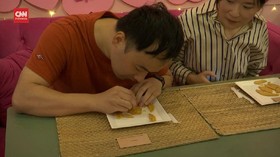 VIDEO: Permainan Squid Game Ala Kafe di Singapura