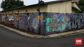 FOTO: Mural Yang Tersisa Usai Gelombang Penghapusan