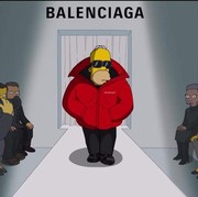 Gemas! Karakter Kartun The Simpsons Jadi Model di Fashion Show Balenciaga